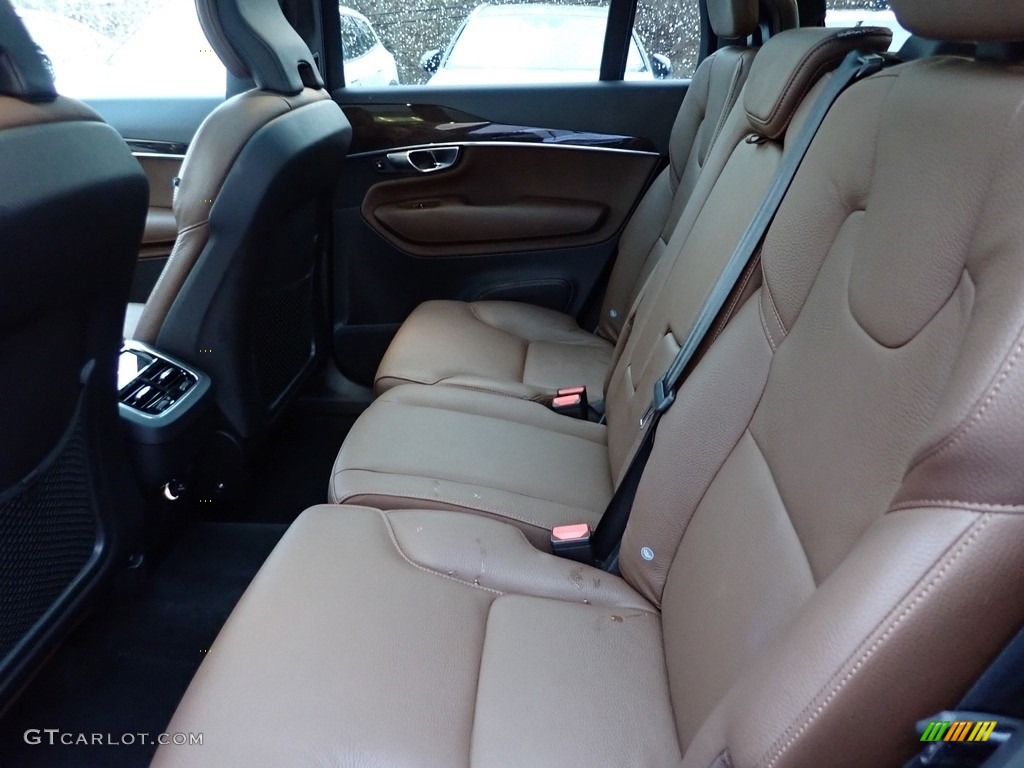 2019 XC90 T6 AWD Momentum - Denim Blue Metallic / Maroon photo #12