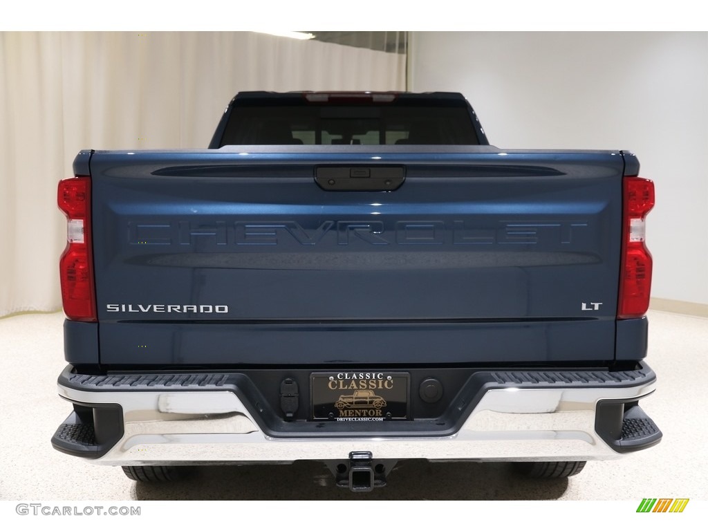 2019 Silverado 1500 LT Double Cab - Northsky Blue Metallic / Jet Black photo #19