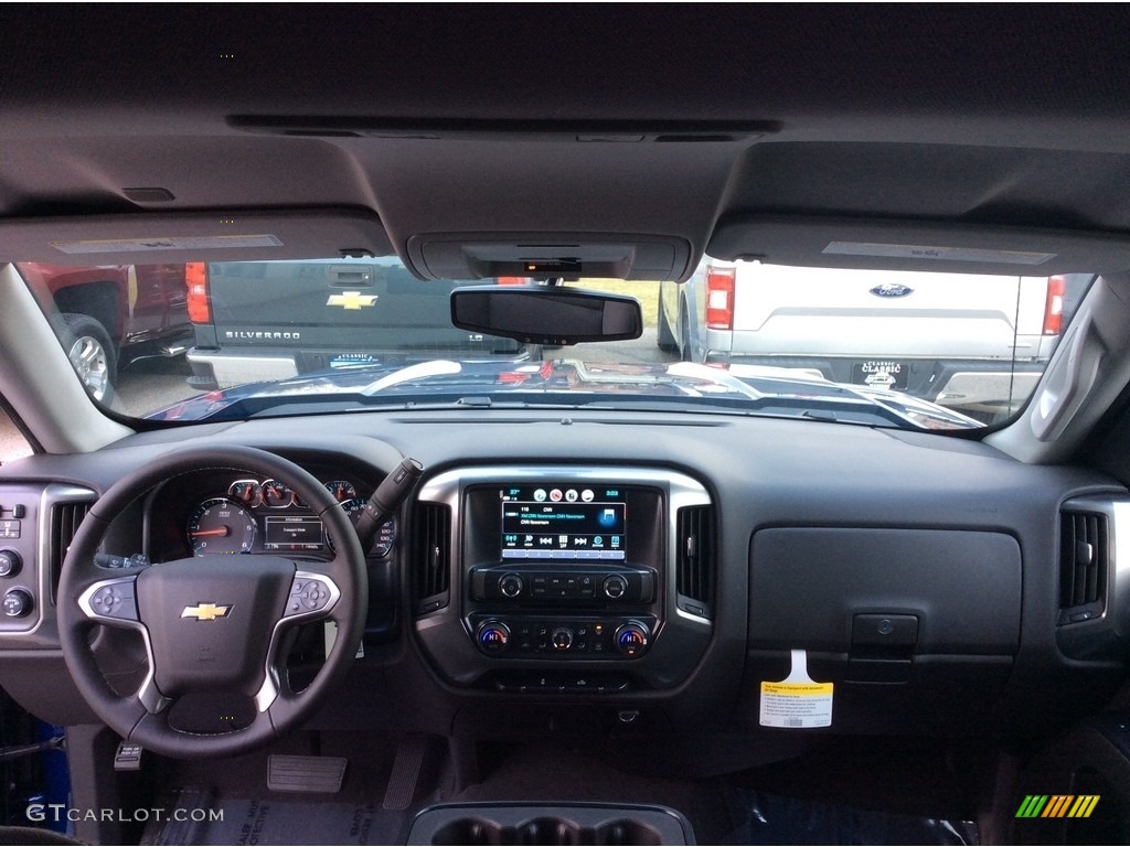 2019 Silverado LD LT Double Cab 4x4 - Deep Ocean Blue Metallic / Jet Black photo #13