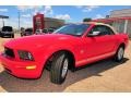 2009 Torch Red Ford Mustang V6 Premium Convertible  photo #1
