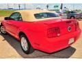 2009 Torch Red Ford Mustang V6 Premium Convertible  photo #3