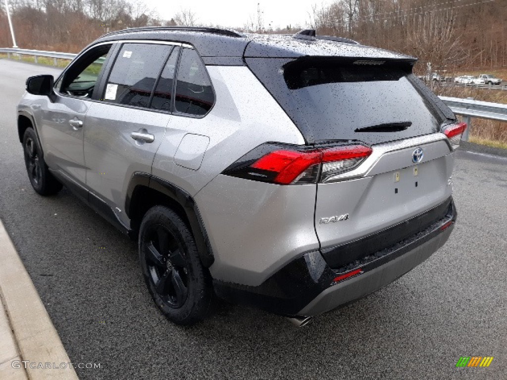 2020 RAV4 XSE AWD Hybrid - Silver Sky Metallic / Black photo #2