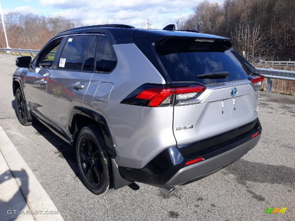 2019 RAV4 XSE AWD Hybrid - Silver Sky Metallic / Black photo #2