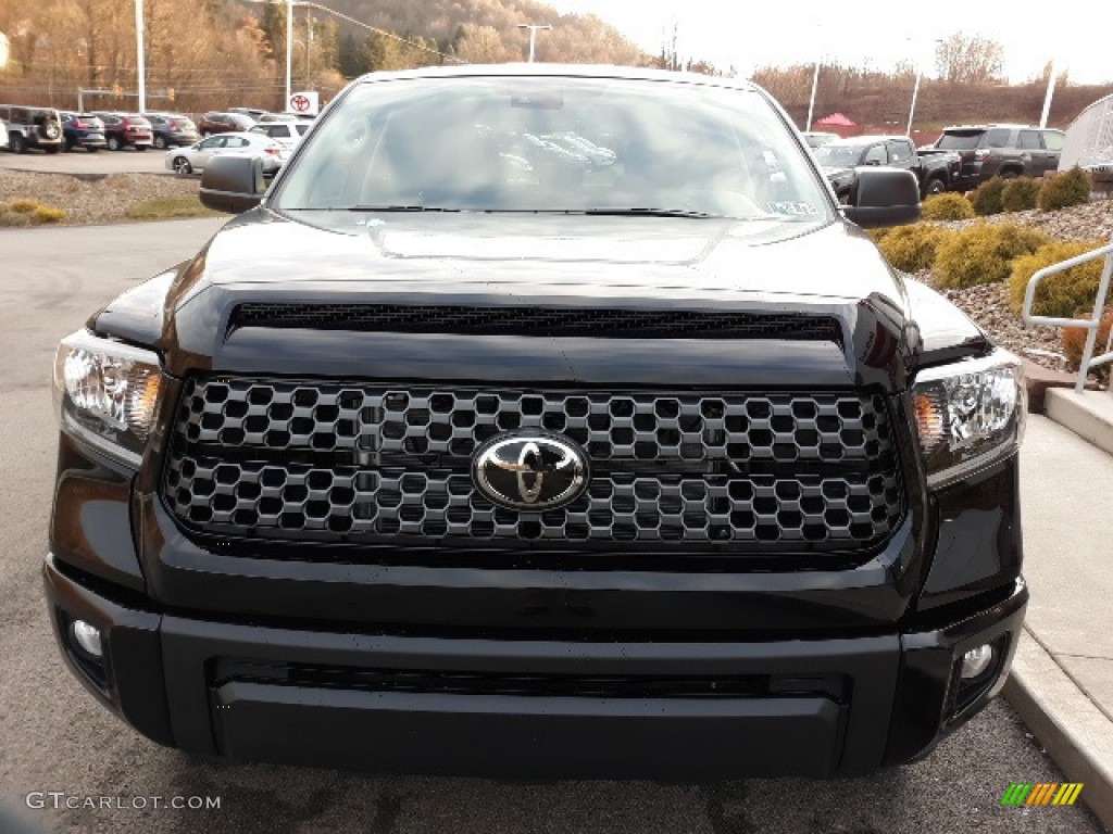 2020 Tundra SX Double Cab 4x4 - Midnight Black Metallic / Graphite photo #6