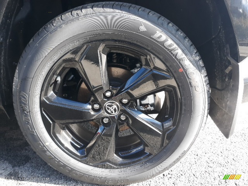 2019 RAV4 XSE AWD Hybrid - Silver Sky Metallic / Black photo #10
