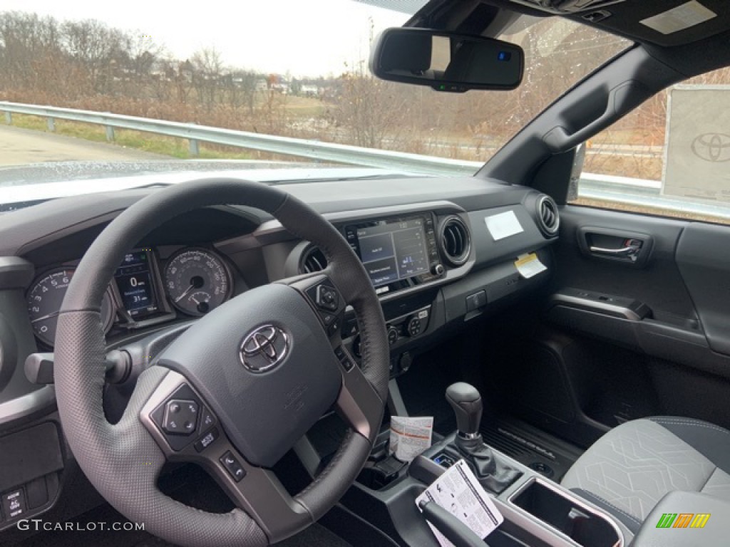 2020 Tacoma TRD Off Road Double Cab 4x4 - Silver Sky Metallic / TRD Cement/Black photo #3