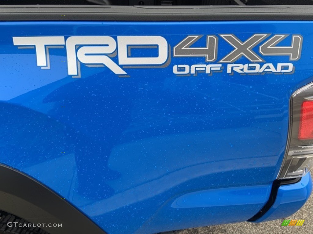 2020 Tacoma TRD Sport Double Cab 4x4 - Voodoo Blue / Black photo #6