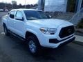 Super White 2020 Toyota Tacoma SR Double Cab 4x4 Exterior