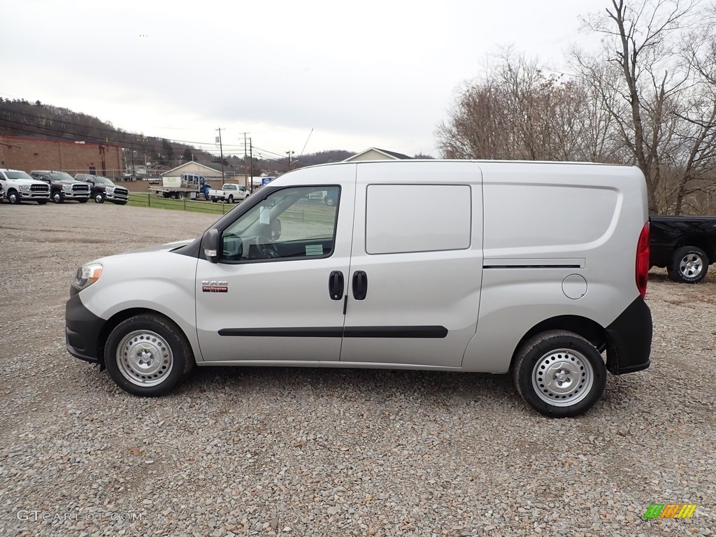 Silver Metallic 2020 Ram ProMaster City Tradesman Cargo Van Exterior Photo #136343372