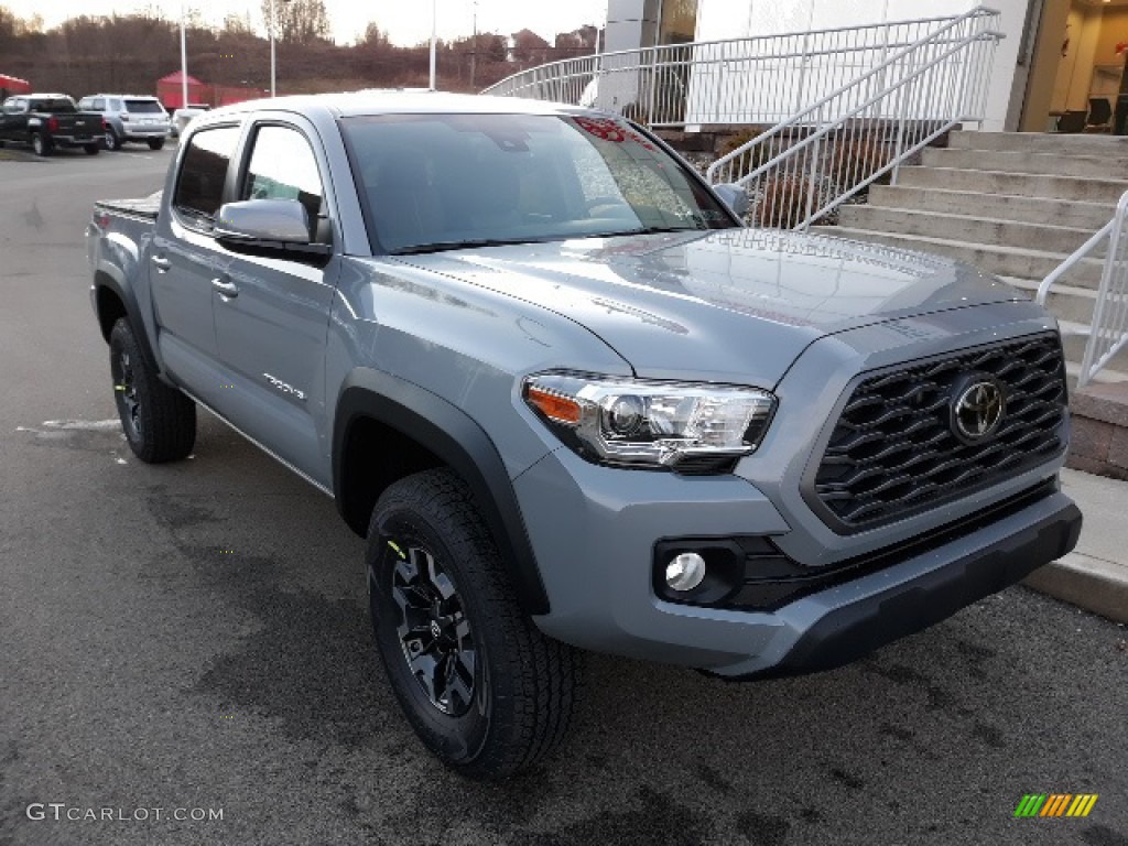 Cement 2020 Toyota Tacoma TRD Off Road Double Cab 4x4 Exterior Photo #136343546