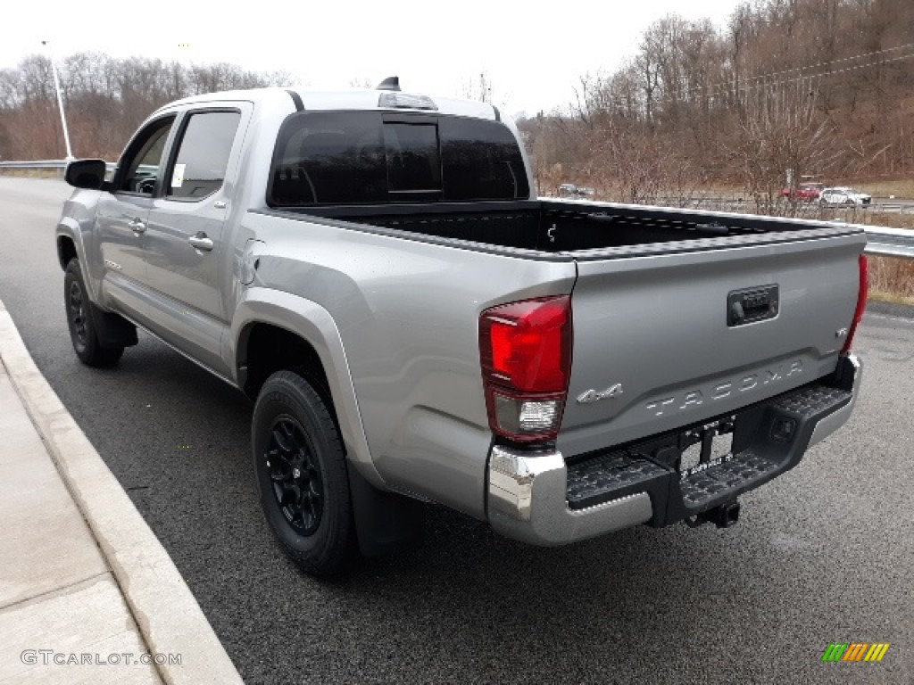 2020 Tacoma SR5 Double Cab 4x4 - Silver Sky Metallic / Black photo #2