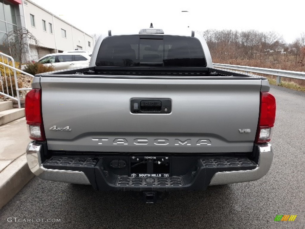 2020 Tacoma SR5 Double Cab 4x4 - Silver Sky Metallic / Black photo #7