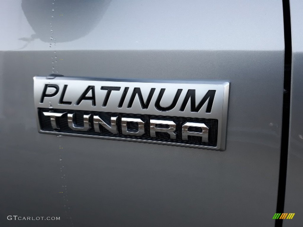 2020 Tundra Platinum CrewMax 4x4 - Silver Sky Metallic / Black photo #10