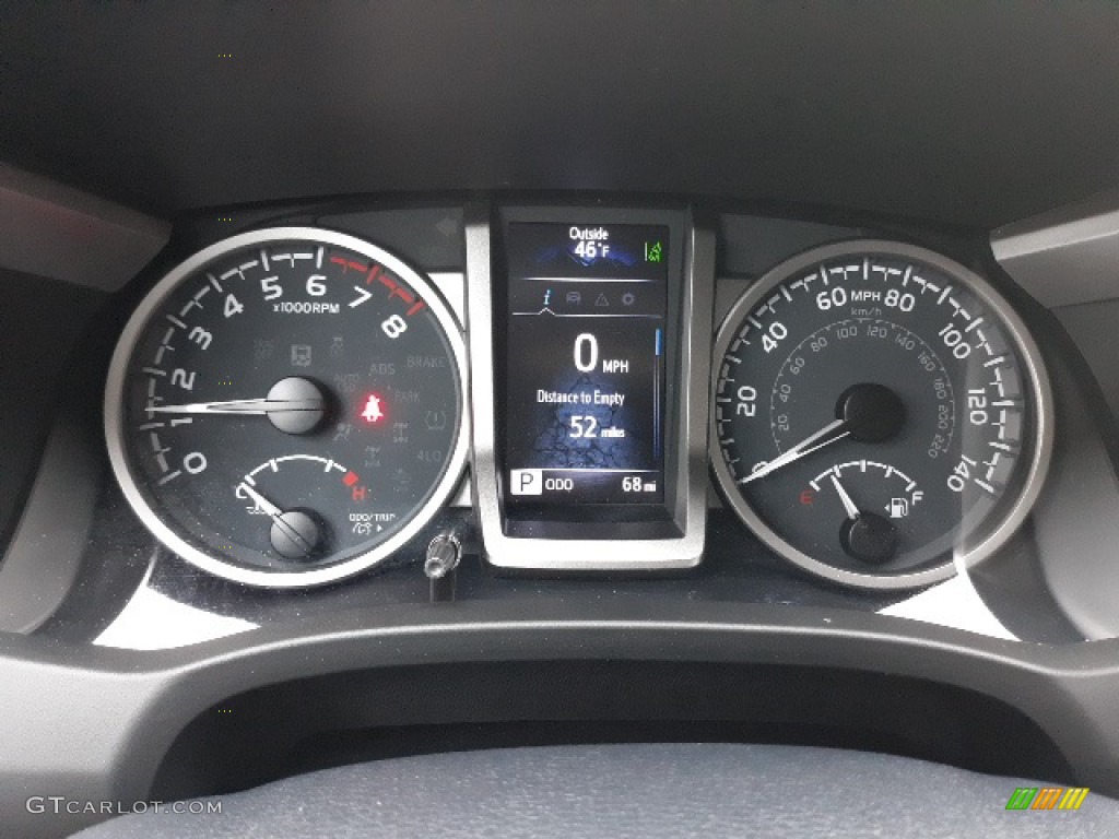 2020 Toyota Tacoma SR5 Double Cab 4x4 Gauges Photo #136343987