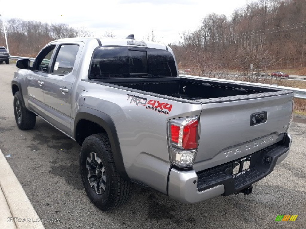 2020 Tacoma TRD Off Road Double Cab 4x4 - Silver Sky Metallic / Black photo #2