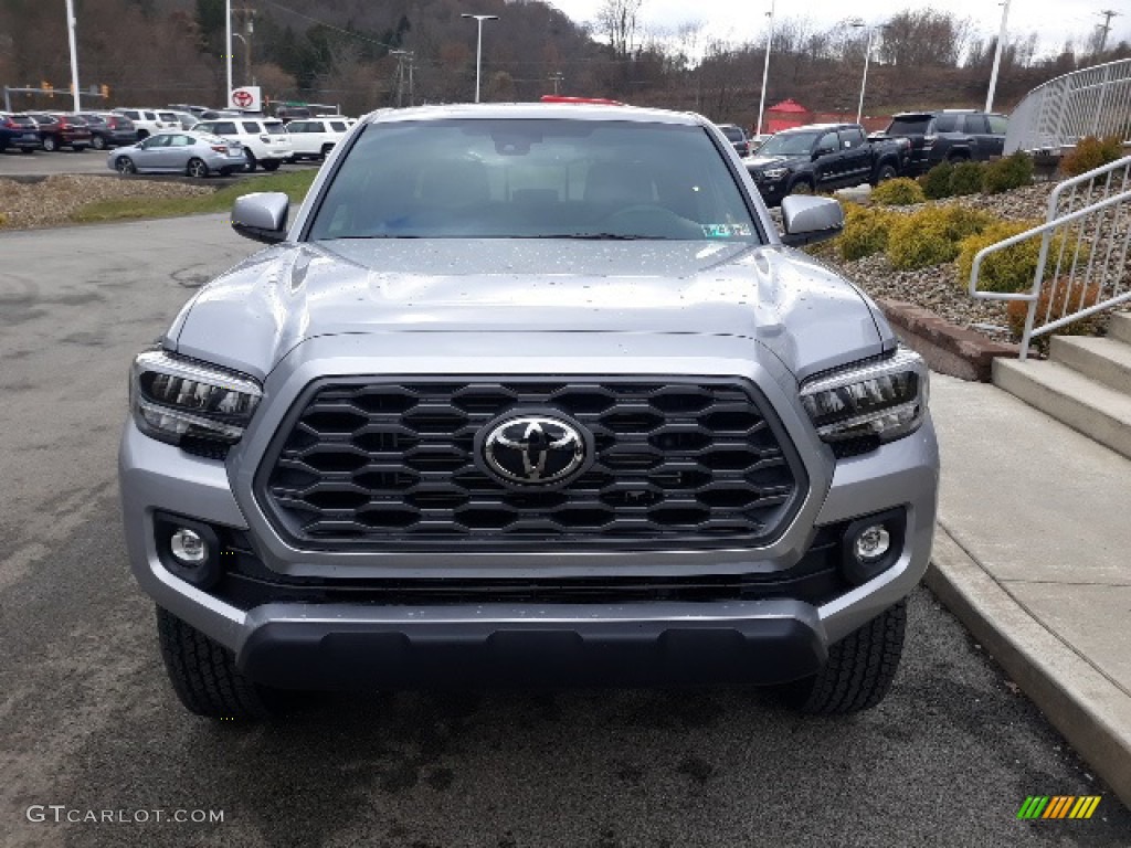 2020 Tacoma TRD Off Road Double Cab 4x4 - Silver Sky Metallic / Black photo #7