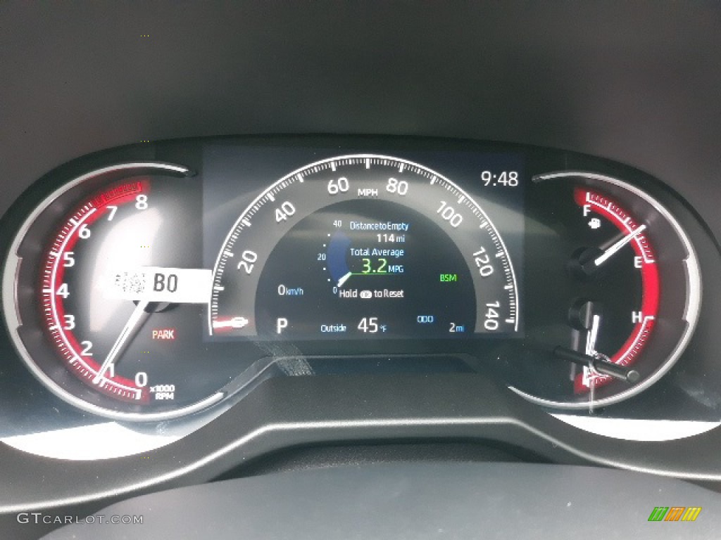 2020 Toyota RAV4 Limited AWD Gauges Photo #136344530