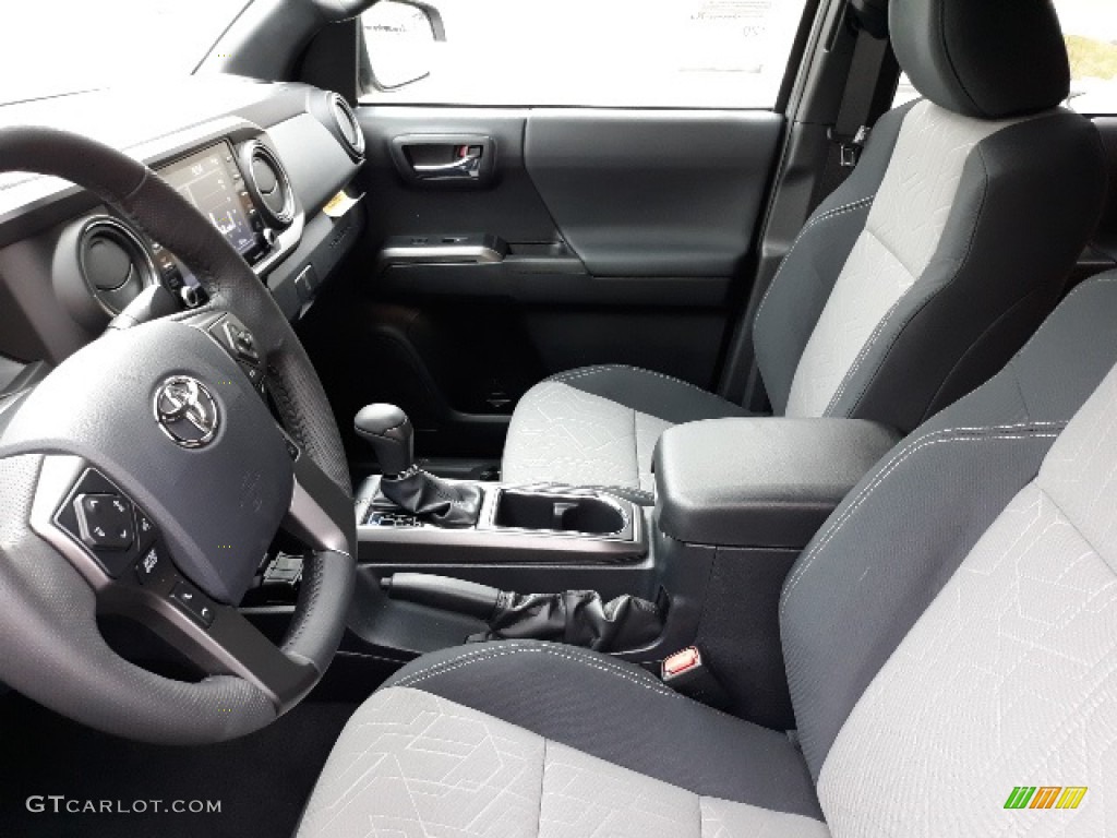 TRD Cement/Black Interior 2020 Toyota Tacoma TRD Off Road Double Cab 4x4 Photo #136345283