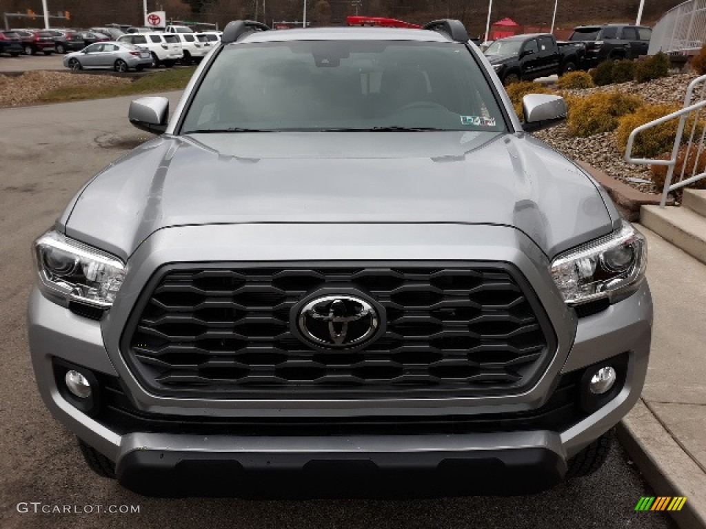2020 Tacoma TRD Off Road Double Cab 4x4 - Silver Sky Metallic / TRD Cement/Black photo #6