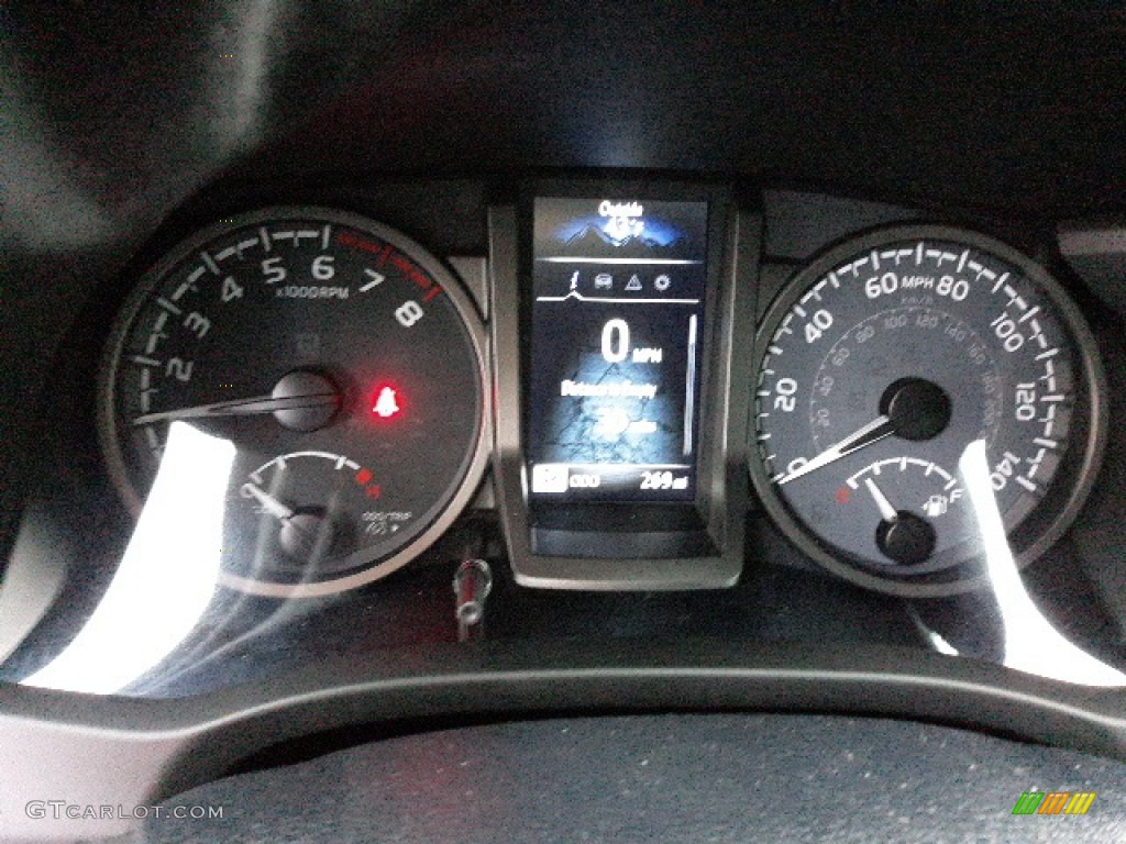 2020 Toyota Tacoma TRD Off Road Double Cab 4x4 Gauges Photo #136345424
