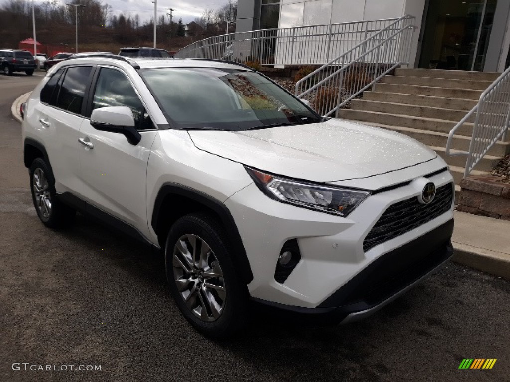 2020 Blizzard White Pearl Toyota RAV4 Limited AWD 136341985 Photo 10