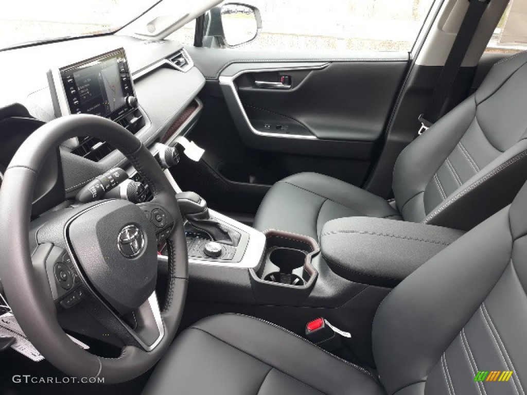 Black Interior 2020 Toyota RAV4 Limited AWD Photo #136345523