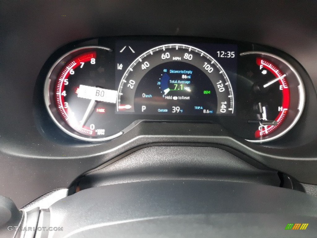 2020 Toyota RAV4 Limited AWD Gauges Photo #136345664
