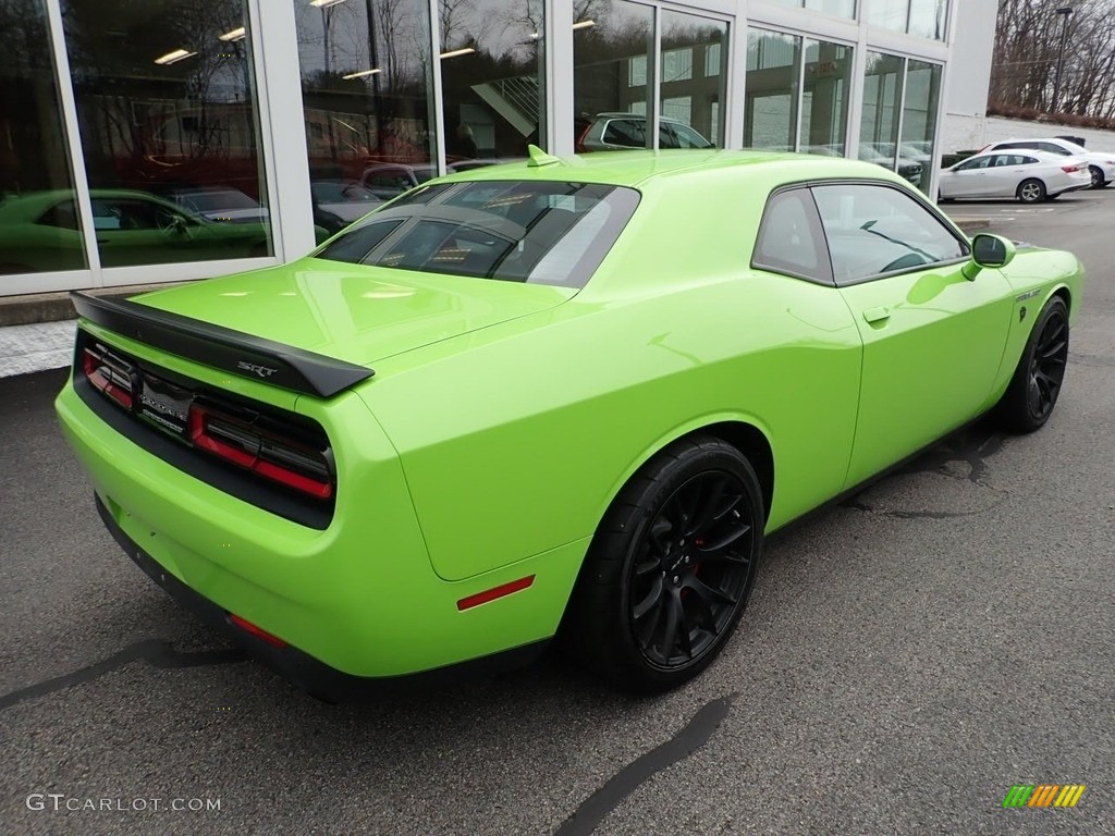 2015 Challenger SRT Hellcat - Sublime Green Pearl / Black photo #3