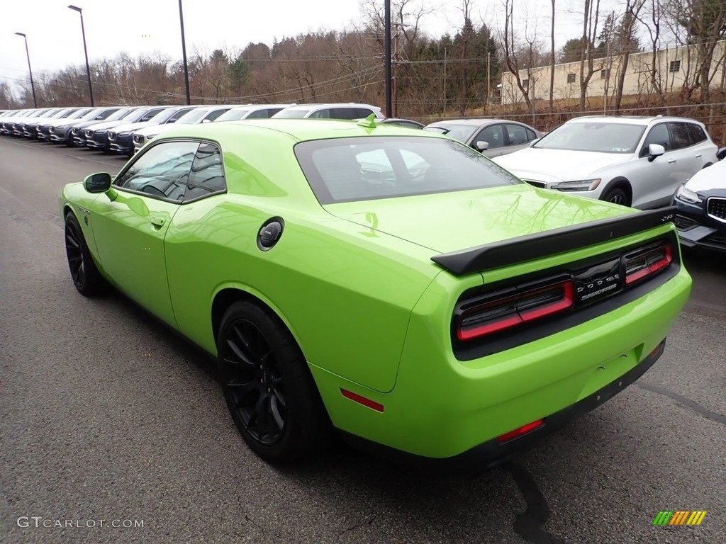 2015 Challenger SRT Hellcat - Sublime Green Pearl / Black photo #5