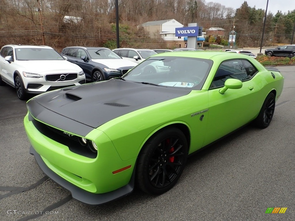 2015 Challenger SRT Hellcat - Sublime Green Pearl / Black photo #6