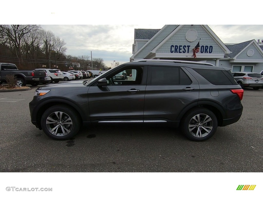 2020 Explorer Platinum 4WD - Magnetic Metallic / Ebony photo #4