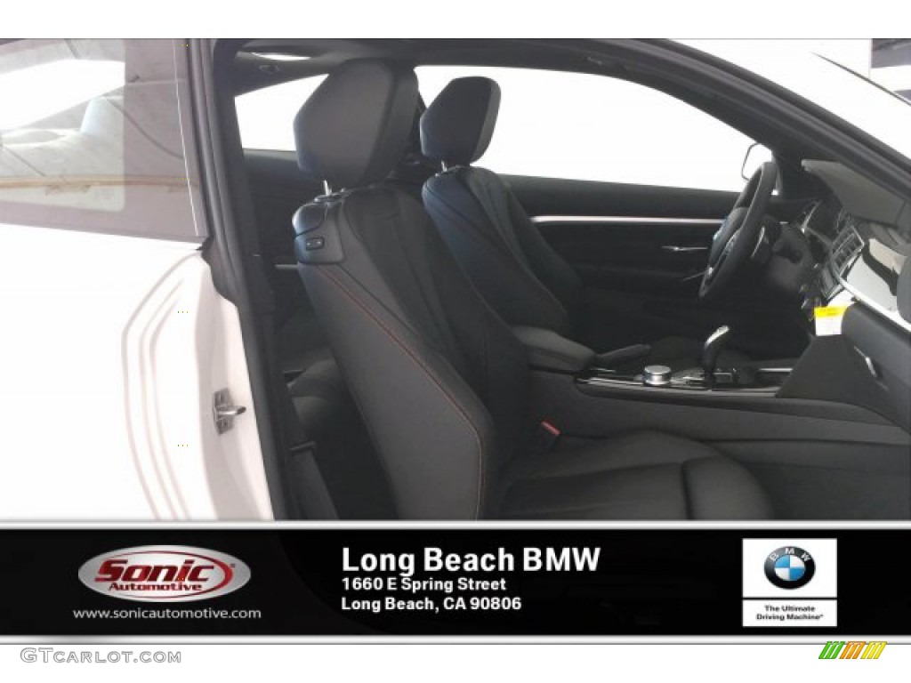 2020 4 Series 430i Coupe - Alpine White / Black photo #7