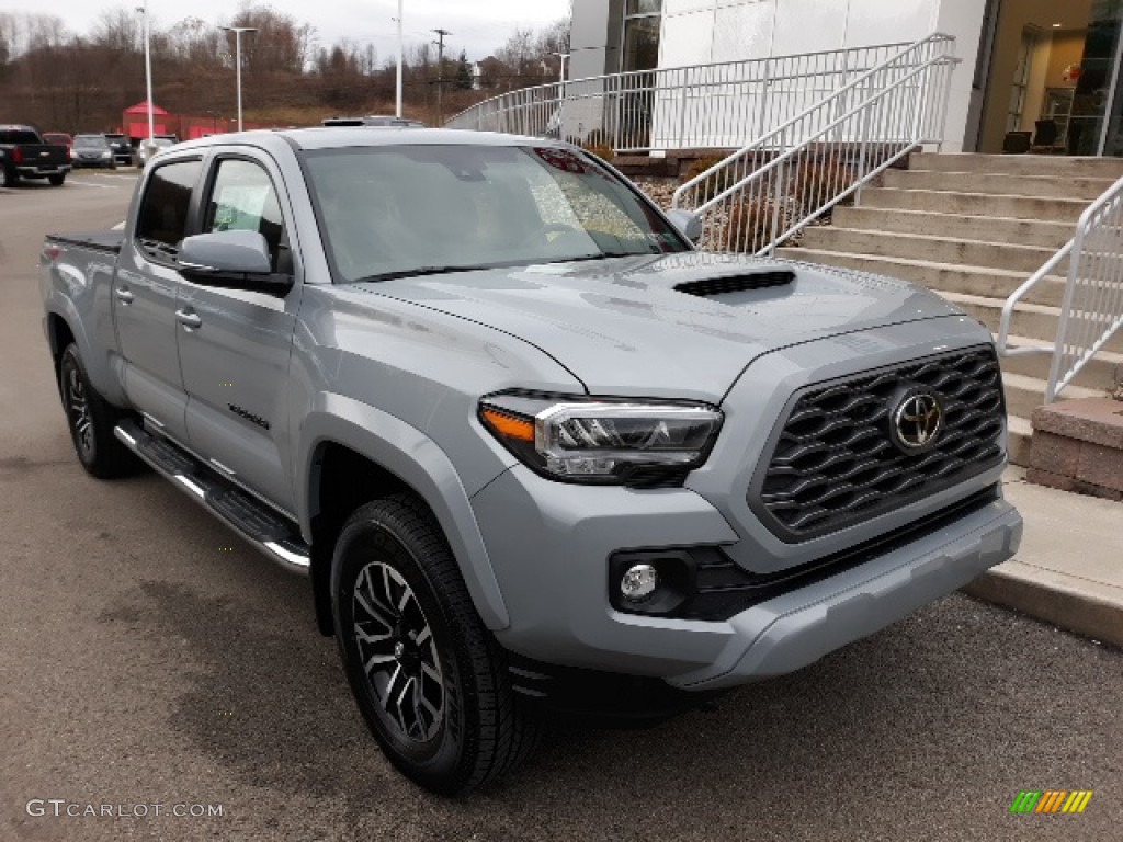 2020 Tacoma TRD Sport Double Cab 4x4 - Silver Sky Metallic / Black photo #1