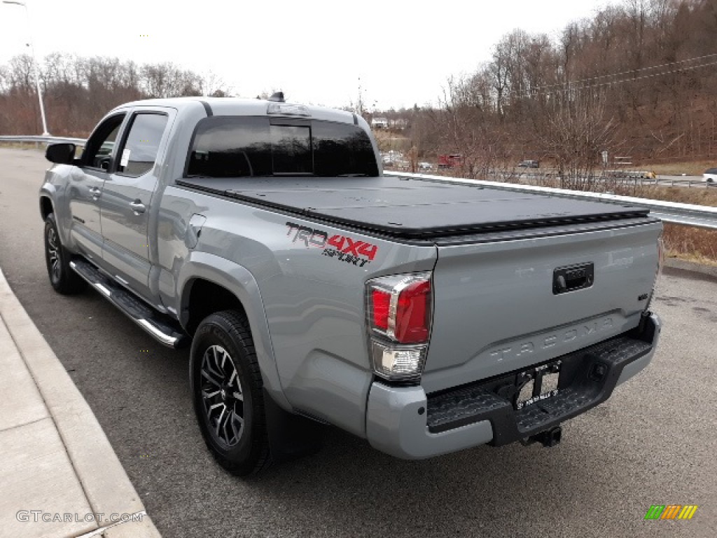 2020 Tacoma TRD Sport Double Cab 4x4 - Silver Sky Metallic / Black photo #2
