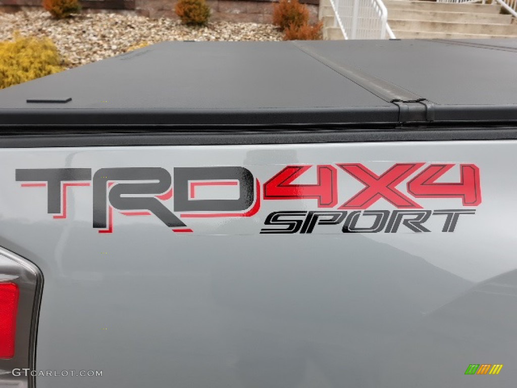 2020 Tacoma TRD Sport Double Cab 4x4 - Silver Sky Metallic / Black photo #9