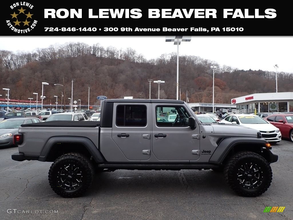 Billet Silver Metallic Jeep Gladiator