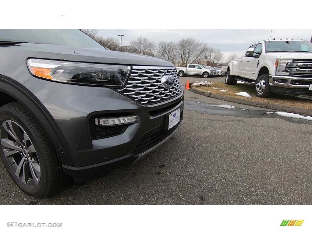 2020 Explorer Platinum 4WD - Magnetic Metallic / Ebony photo #28