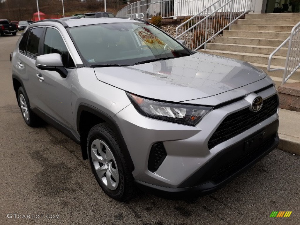 2019 RAV4 LE AWD - Silver Sky Metallic / Black photo #1