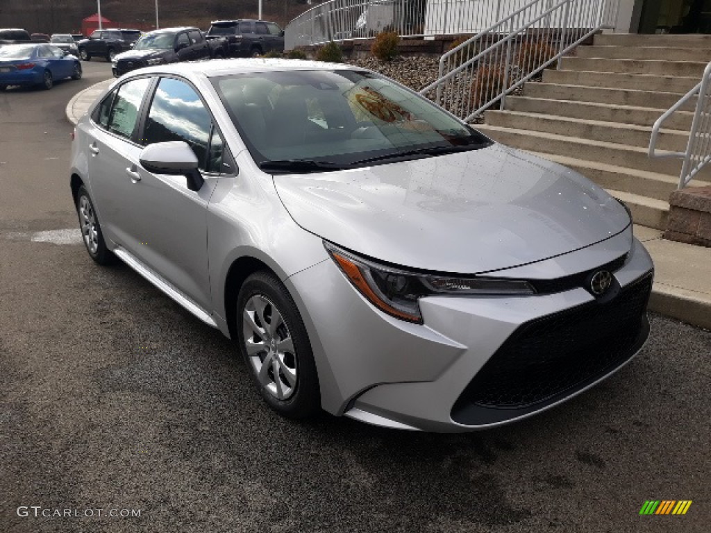 Classic Silver Metallic Toyota Corolla