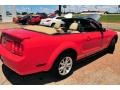 2009 Torch Red Ford Mustang V6 Premium Convertible  photo #25