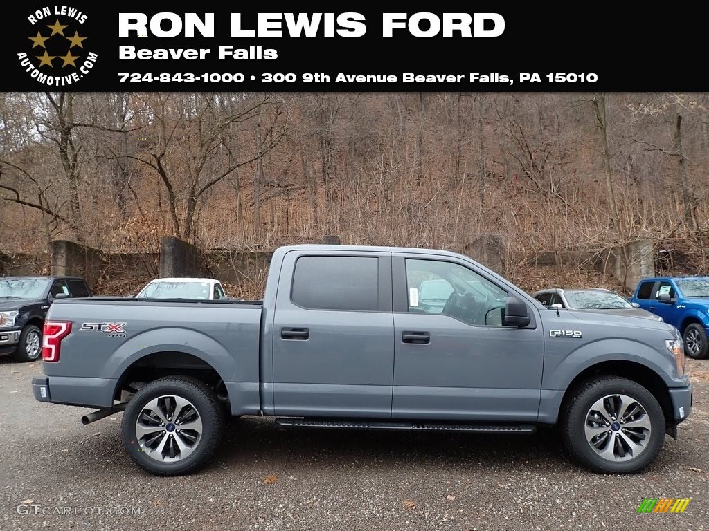 2019 F150 STX SuperCrew 4x4 - Abyss Gray / Black photo #1