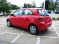 2007 Absolutely Red Toyota Yaris 3 Door Liftback  photo #6