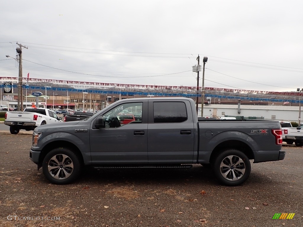 2019 F150 STX SuperCrew 4x4 - Abyss Gray / Black photo #5