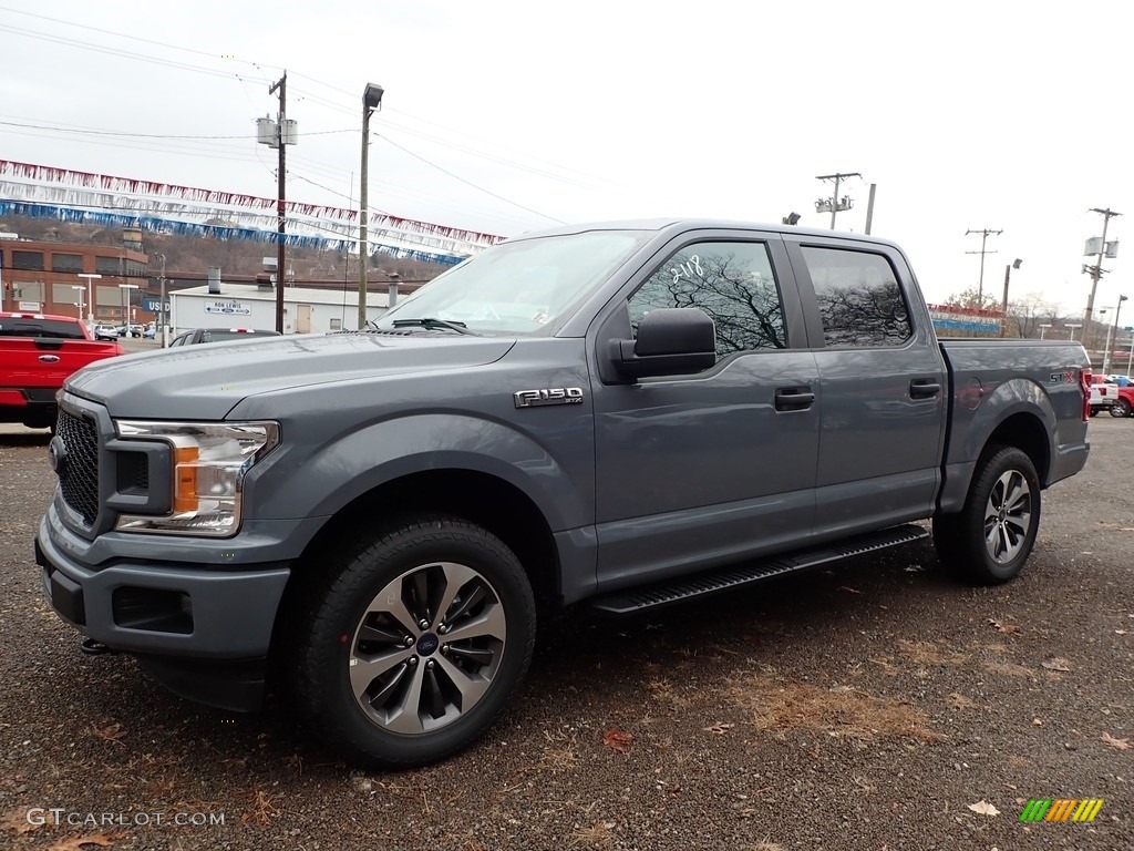 2019 F150 STX SuperCrew 4x4 - Abyss Gray / Black photo #6