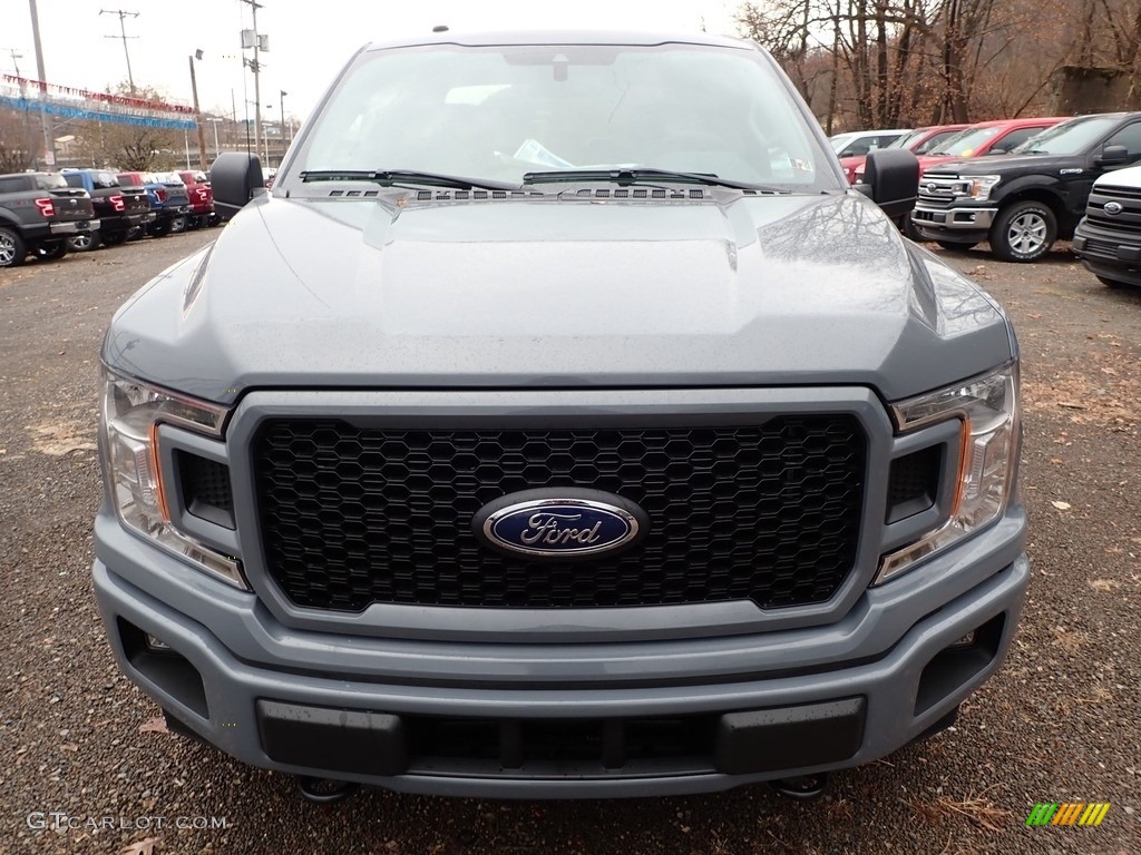 2019 F150 STX SuperCrew 4x4 - Abyss Gray / Black photo #7