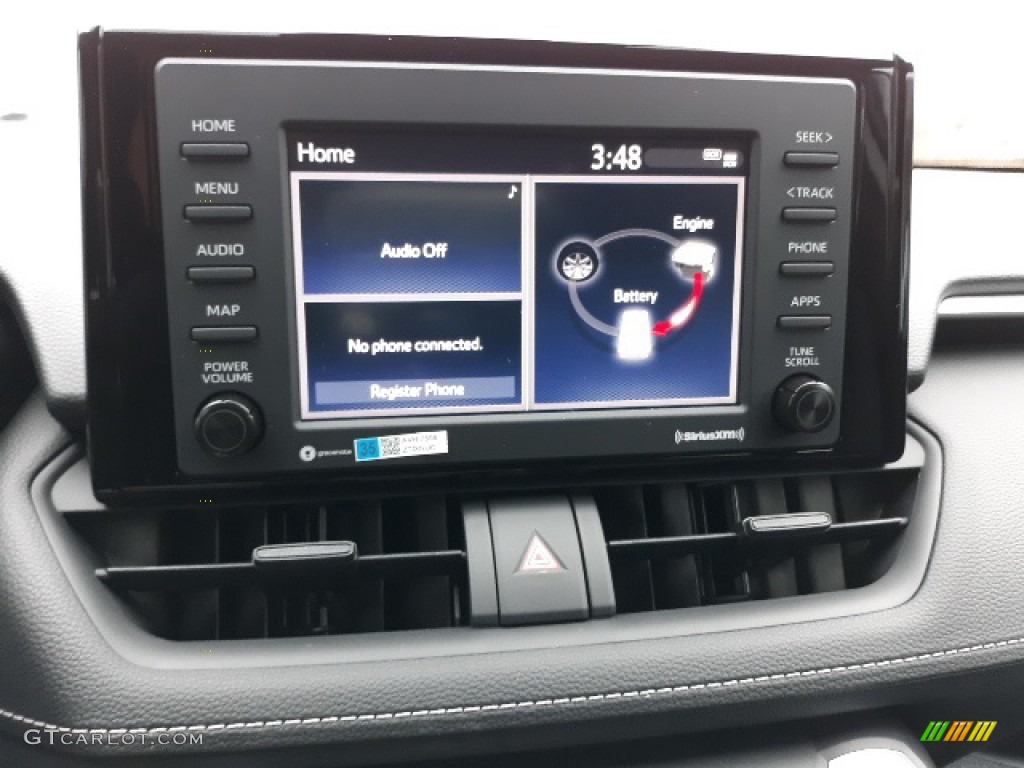 2020 Toyota RAV4 LE AWD Hybrid Controls Photos