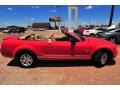 2009 Torch Red Ford Mustang V6 Premium Convertible  photo #26