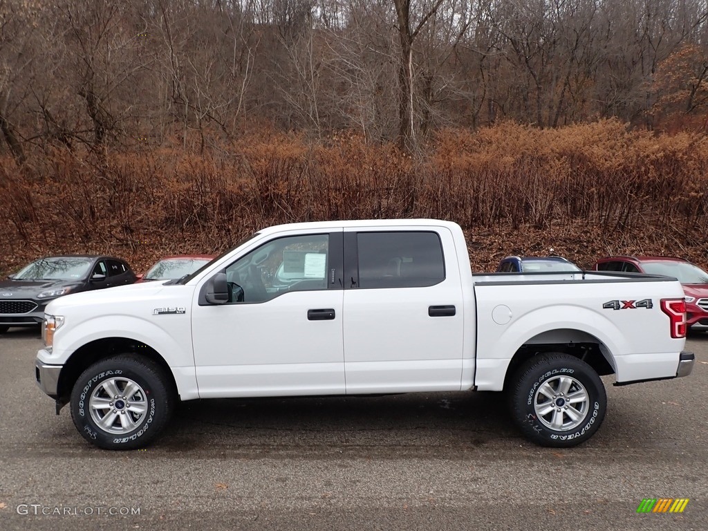 2020 F150 XLT SuperCrew 4x4 - Oxford White / Medium Earth Gray photo #5