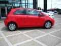 2007 Absolutely Red Toyota Yaris 3 Door Liftback  photo #9