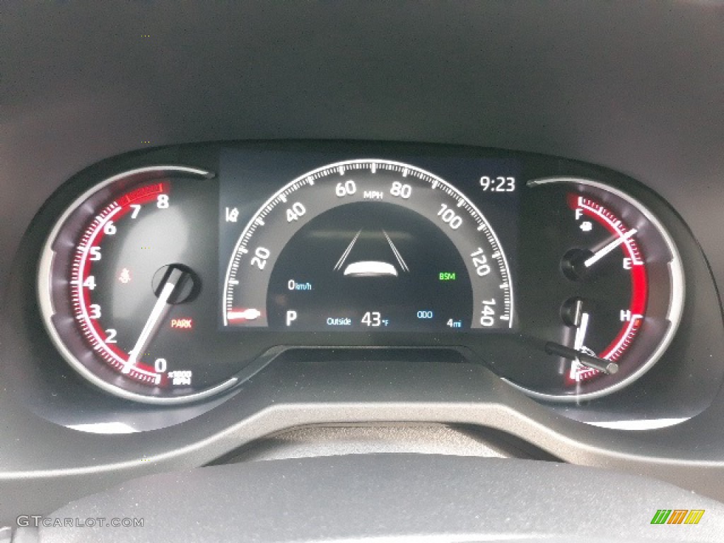 2020 Toyota RAV4 Limited AWD Gauges Photo #136351655